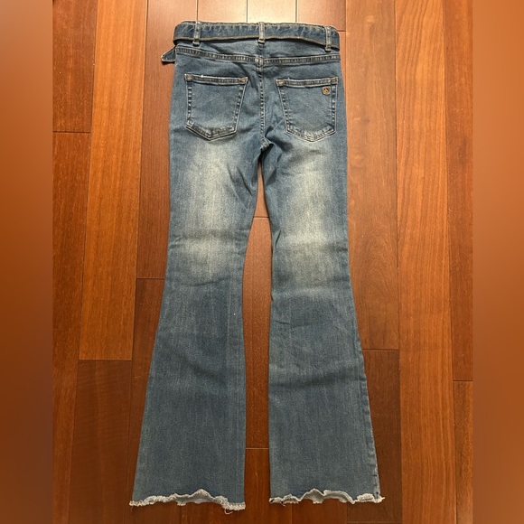 Jessica Simpson Girls Size 14 Bootcut Flare Jeans with matching belt - Picture 5 of 5